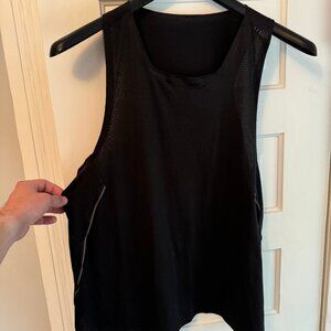 Lululemon Fast and Free Singlet *Airflow - XL - Black